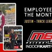 Employee of the Month distinction at MB2 Raceway in Sylmar.