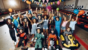 Highlighted Sylmar event at MB2 Raceway's thrilling karting venue.