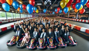 Featured go-kart racing post from MB2 Raceway in Sylmar, California.