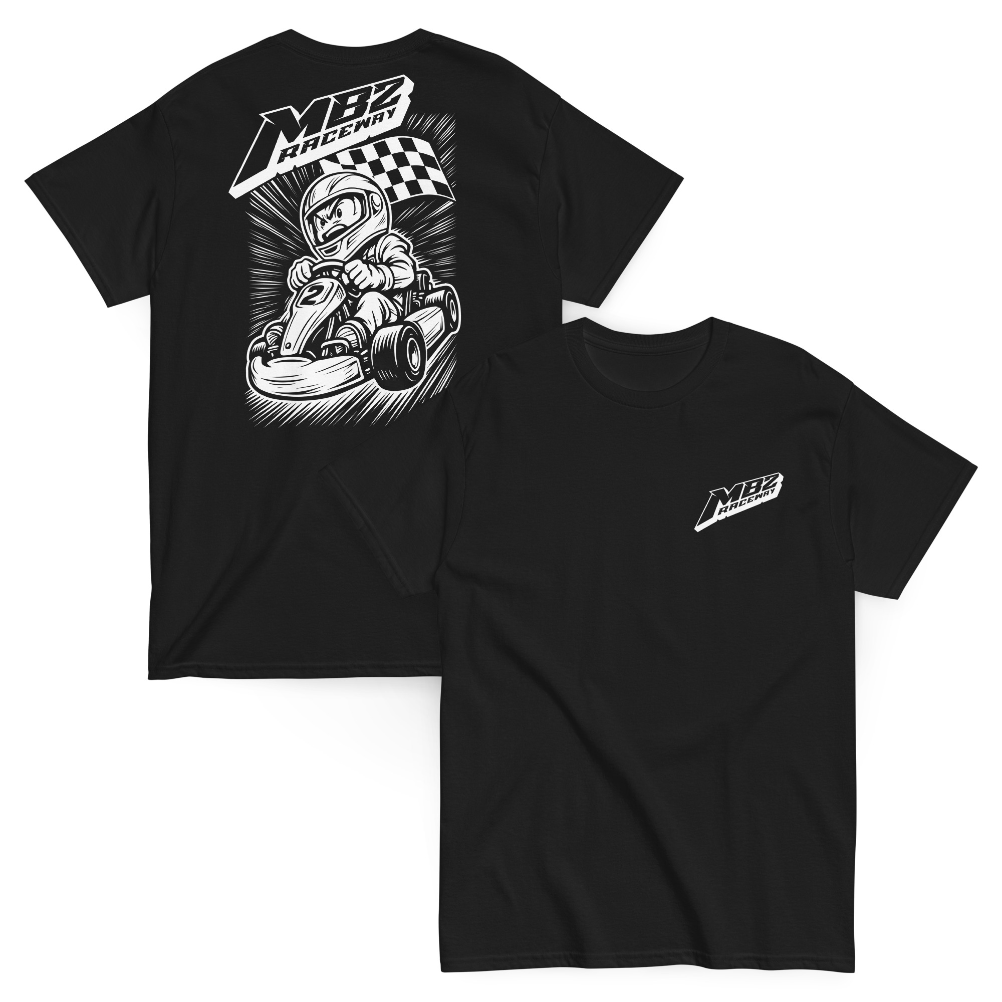Crash Out Racer tee, MB2 Raceway Sylmar